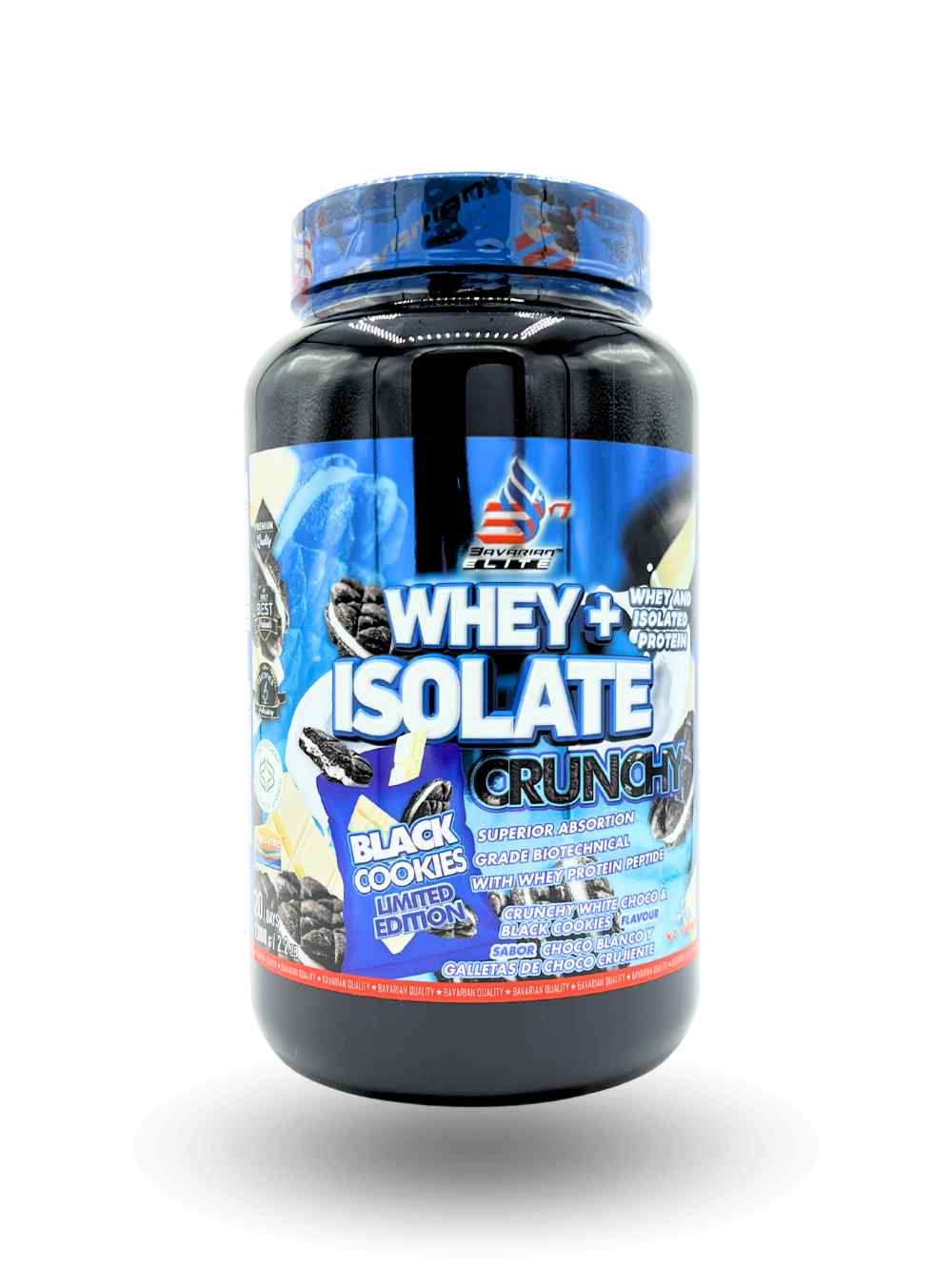 PROTEÍNA CRUNCHY WHEY + ISOLATE (1KG) con Digezyme