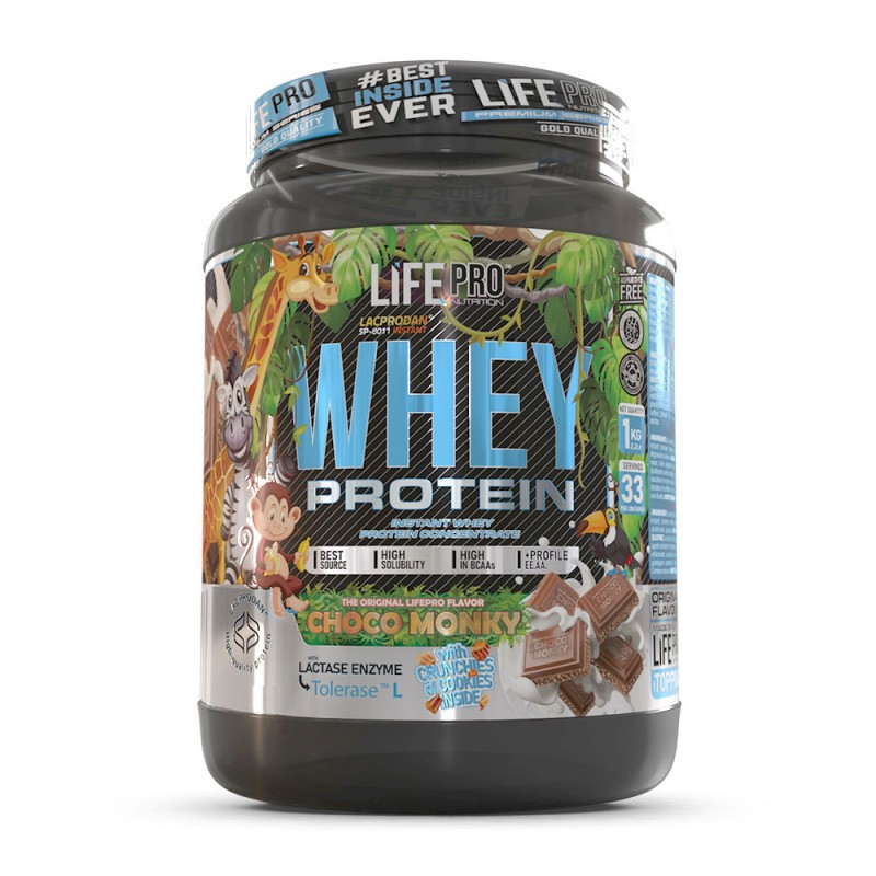 Life Pro Proteína Whey Choco Monky 1kg Limited Edition