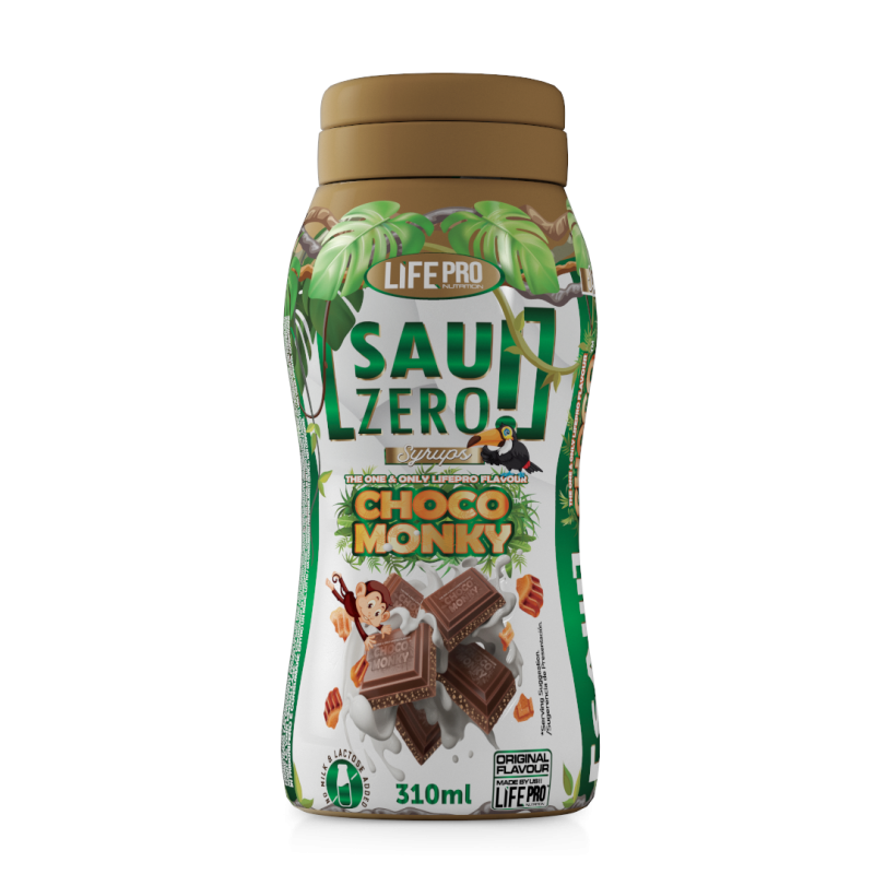 Life Pro Sauzero Zero Calories Choco Monky 310ml