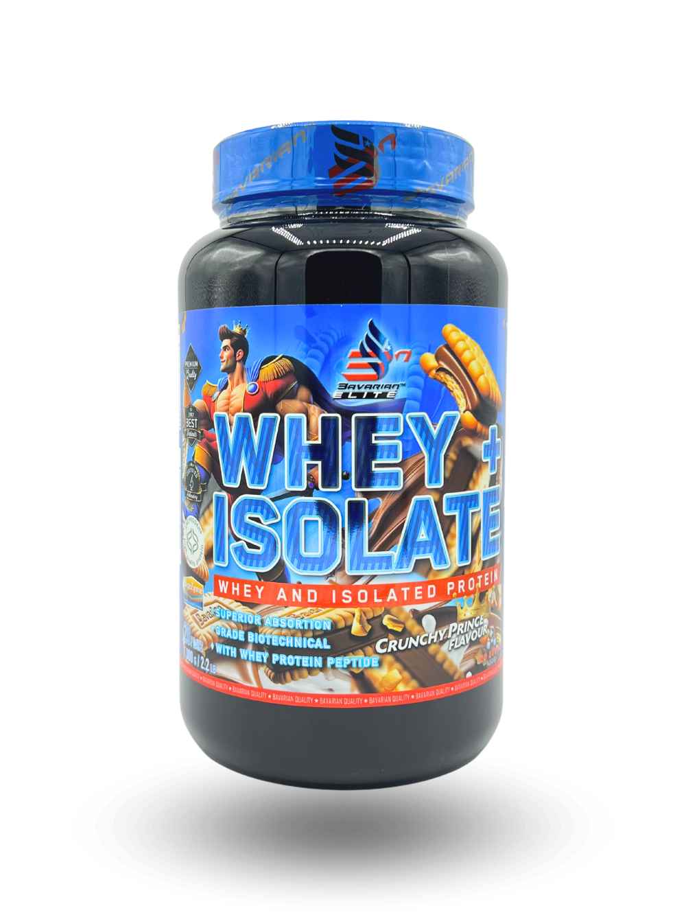 PROTEÍNA CRUNCHY WHEY + ISOLATE (1KG) con Digezyme