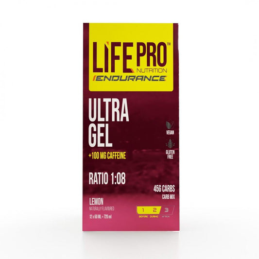 Life Pro Endurance Ultra Gel 1:08 Caffeine 12X60Ml