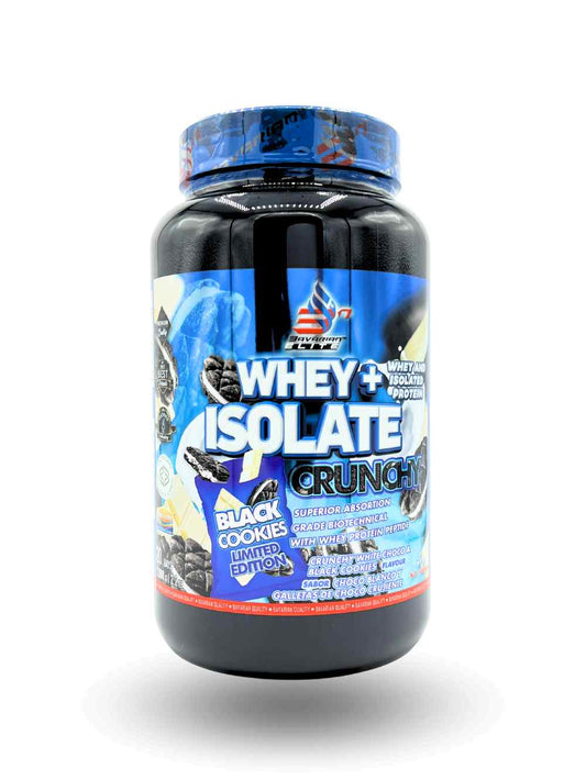 PROTEÍNA CRUNCHY WHEY + ISOLATE (1KG) con Digezyme