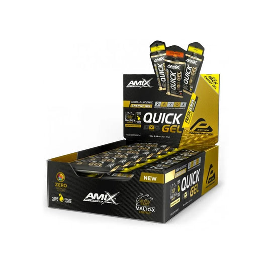 Gel energético Amix Quick Energy Gel 40 geles x 45 gr