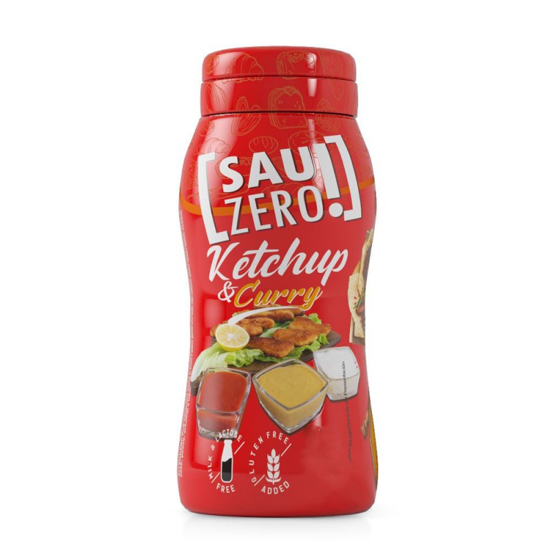 Sauzero Zero Calories Ketchup Curry 310ml