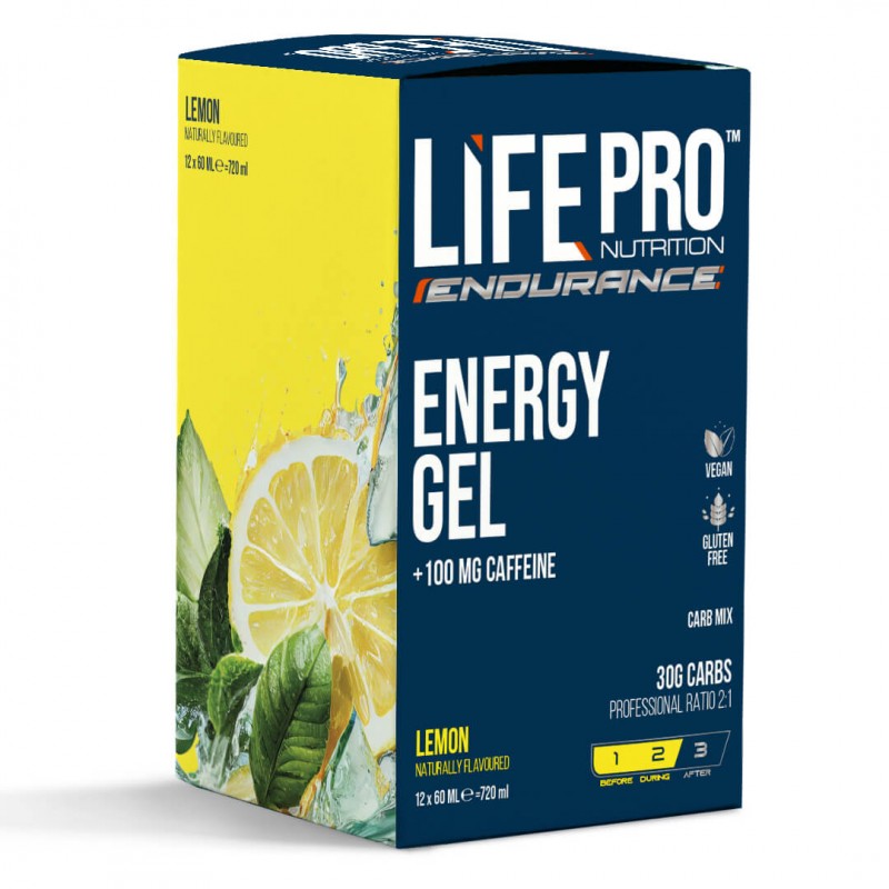 Endurance Caffeine Energy Gel 12X60Ml