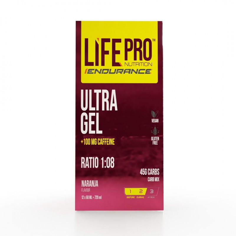 Life Pro Endurance Ultra Gel 1:08 Caffeine 12X60Ml