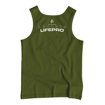 Life Pro Technical Tank Top Green Army