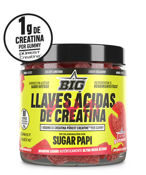 LLAVES ÁCIDAS DE CREATINA 90 GUMMIES