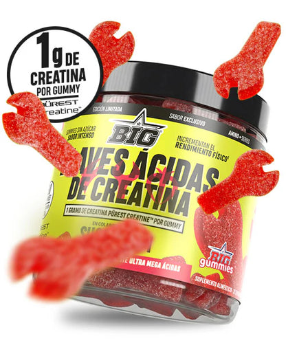 LLAVES ÁCIDAS DE CREATINA 90 GUMMIES