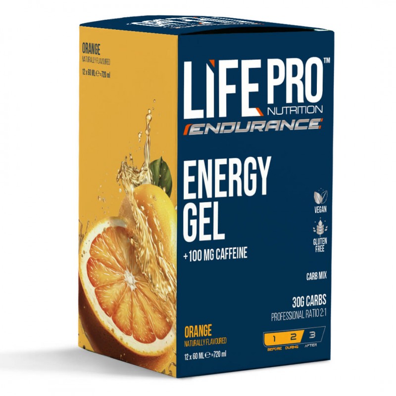 Endurance Caffeine Energy Gel 12X60Ml