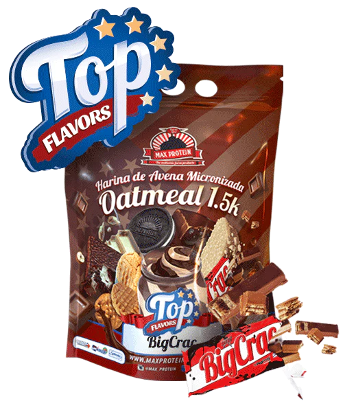 TOP FLAVORS OATMEAL 1.5Kg