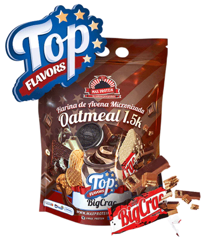 TOP FLAVORS OATMEAL 1.5Kg