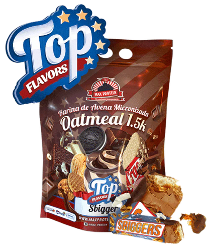 TOP FLAVORS OATMEAL 1.5Kg