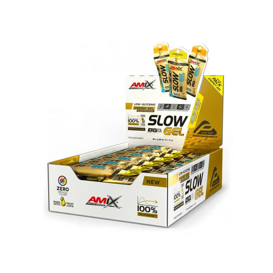 Geles Energéticos Slow Palatinose 40 x 45 g Amix Performance