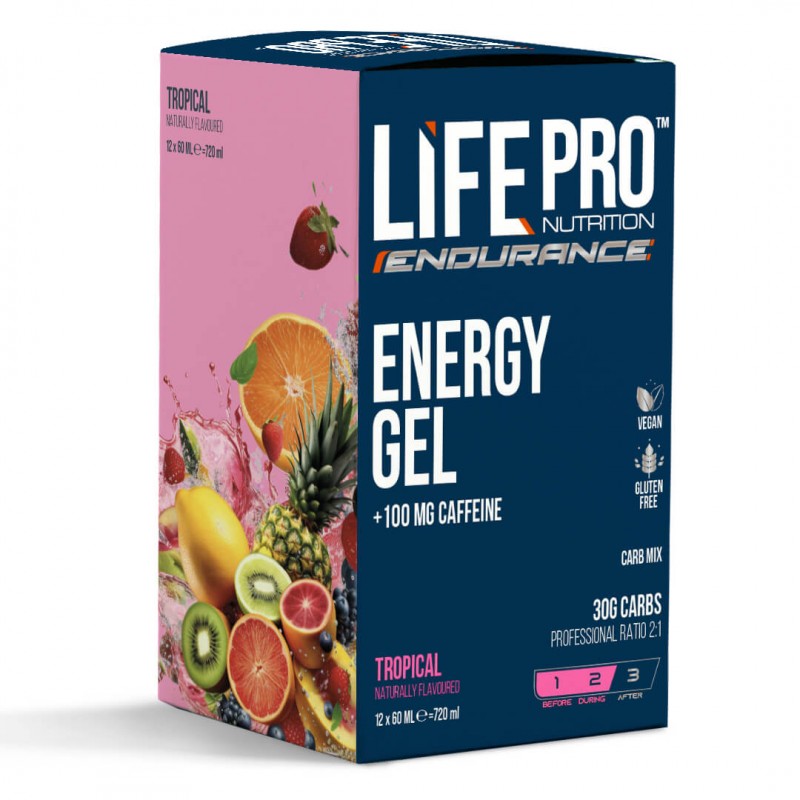 Endurance Caffeine Energy Gel 12X60Ml